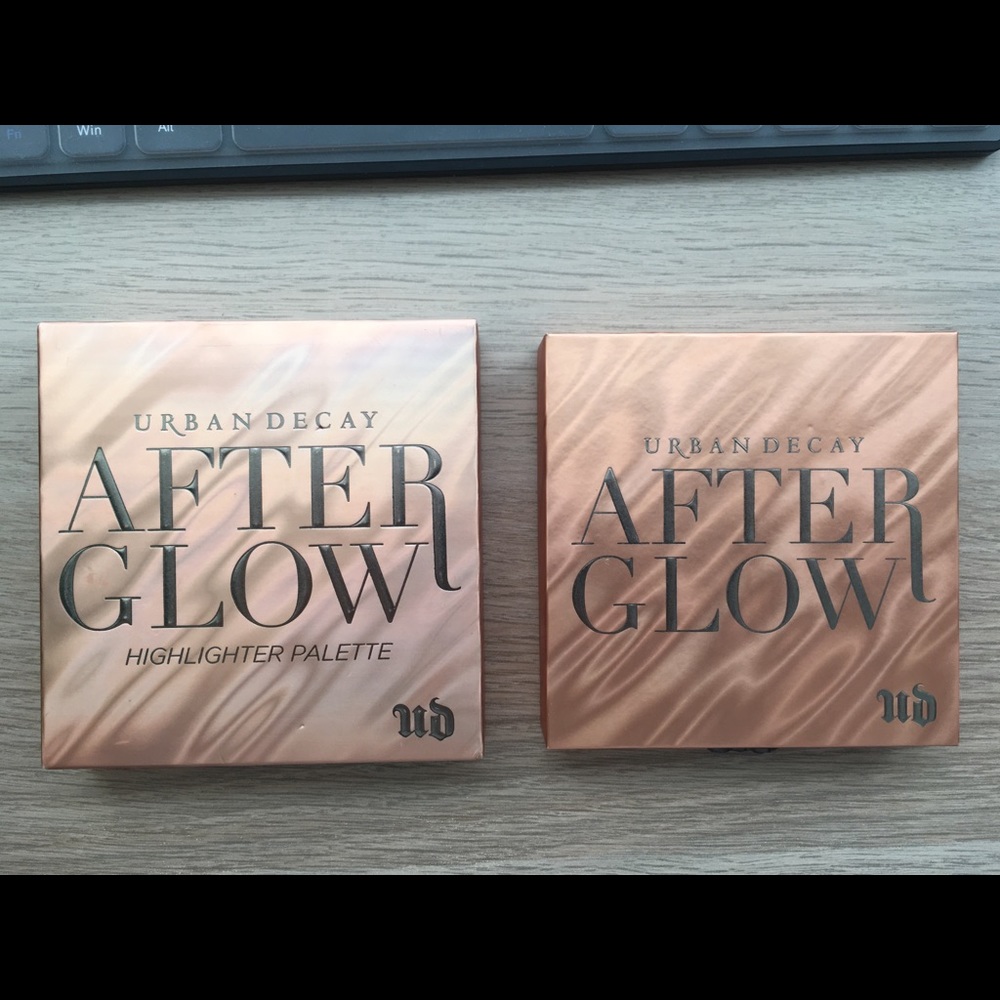 Urban Decay after glow highlighter palette